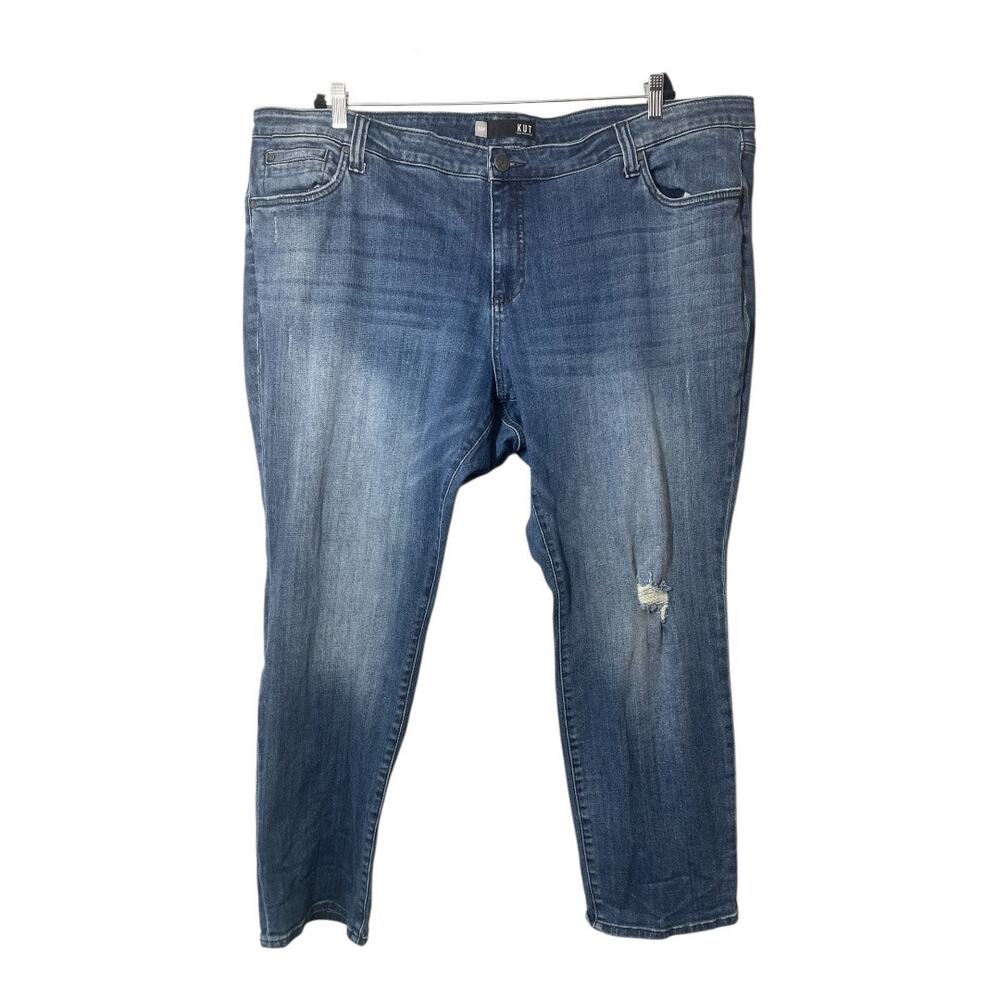 Kut from the Kloth Catherine Jeans Size 24W Boyfriend KP494oGB5 Stretch